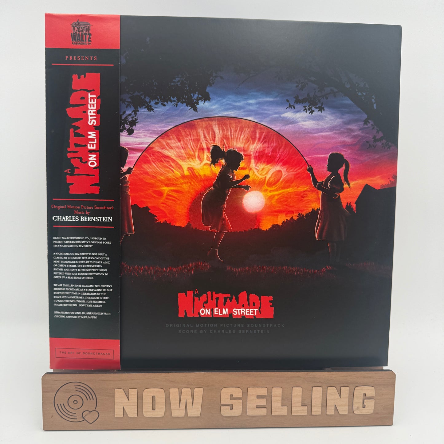 A Nightmare On Elm Street Soundtrack Vinyl LP Freddy's Sweater Red Green Stripe Mondo