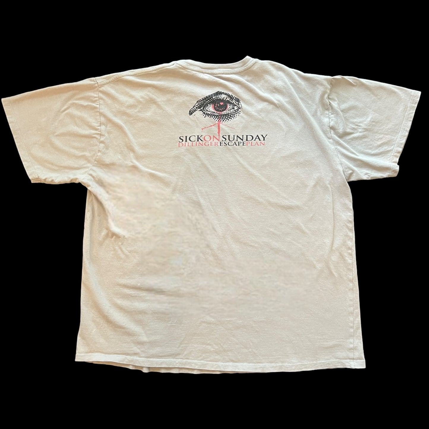 The Dillinger Escape Plan Band Ire Works Sick On Sunday T-Shirt Size XXL