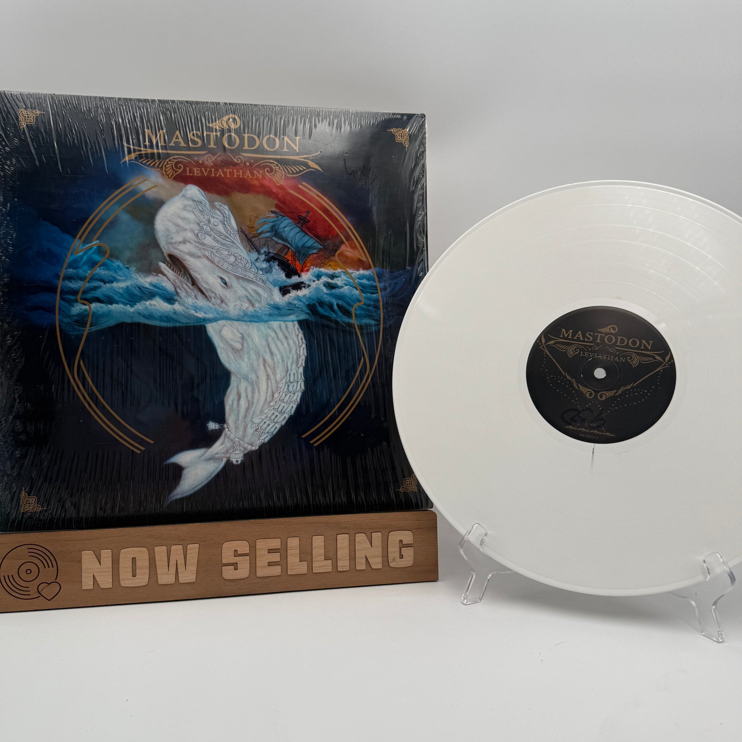 Mastodon - Leviathan Vinyl LP White Original 1st Press /100