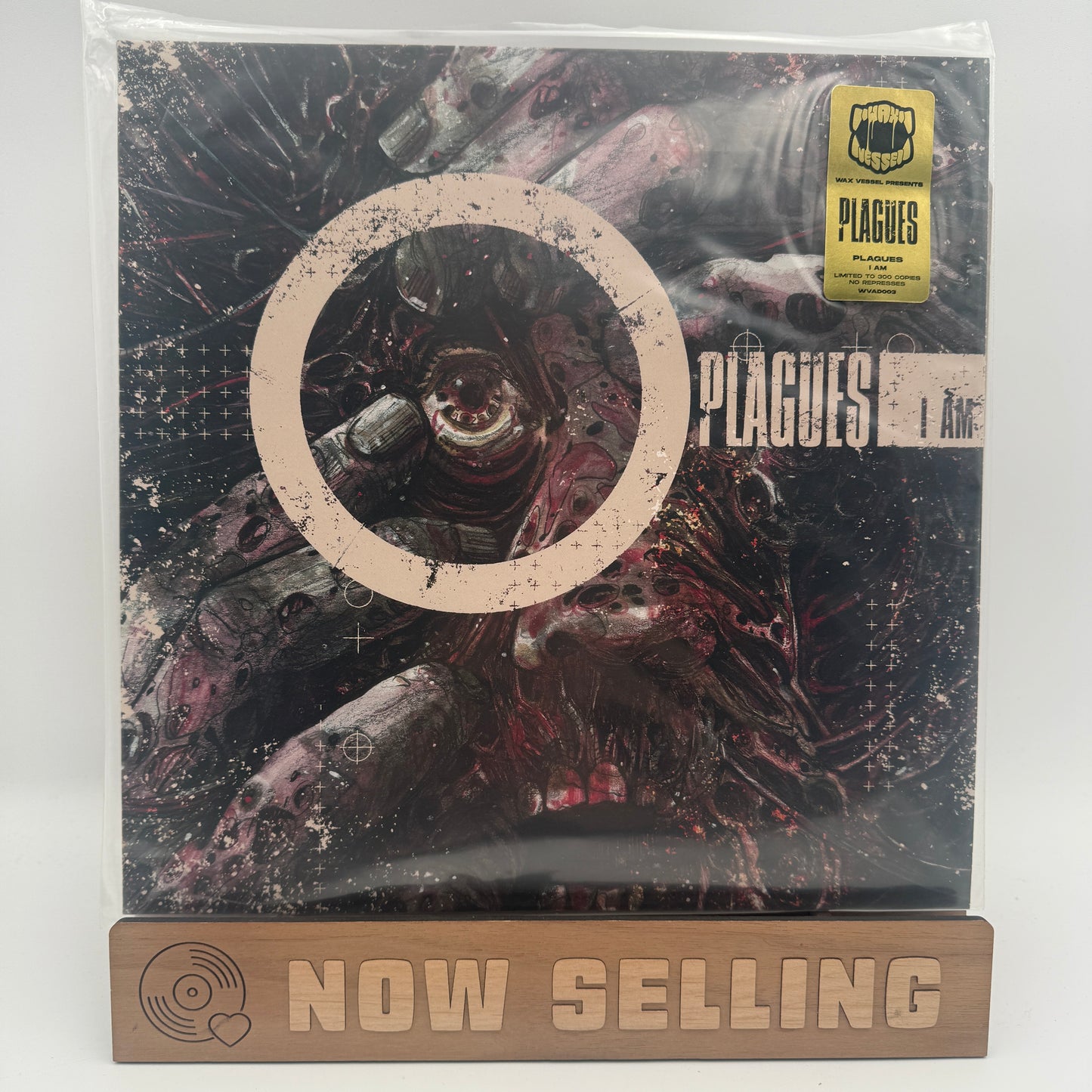 Plagues - I Am Vinyl LP Endorphin Wax Vessel Sig Partymonster