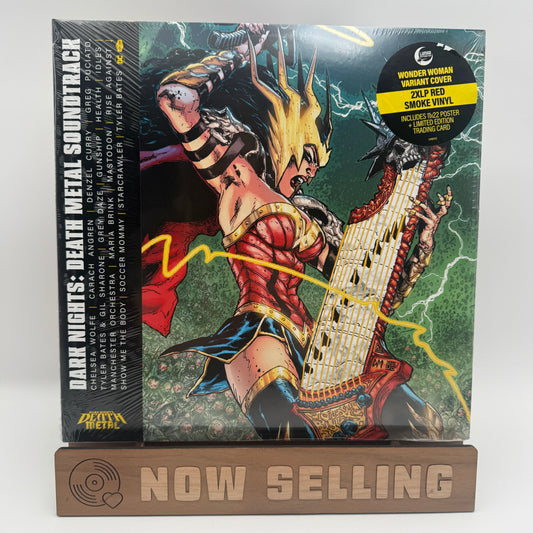 Dark Nights: Death Metal Soundtrack Vinyl LP Red Smoke SEALED Mastodon Chelsea Wolfe