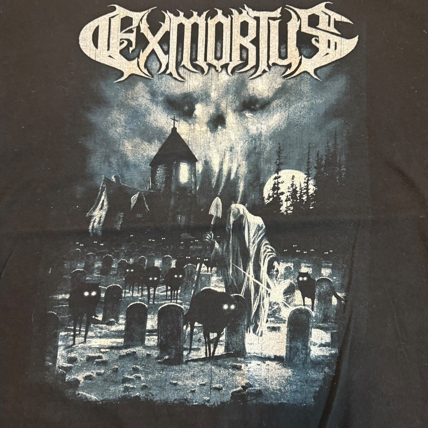 Exmortus Band In Hatred's Flame Sleeveless T-Shirt Size XL