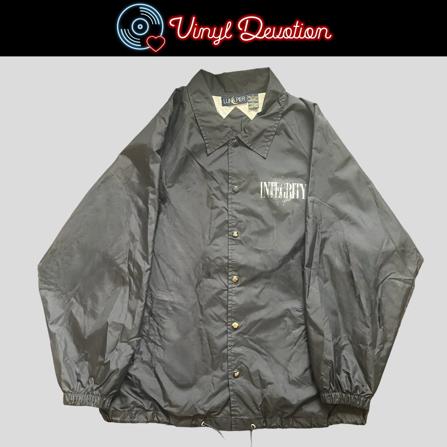 Integrity Band To Die For 2003 Vintage Windbreaker Size L
