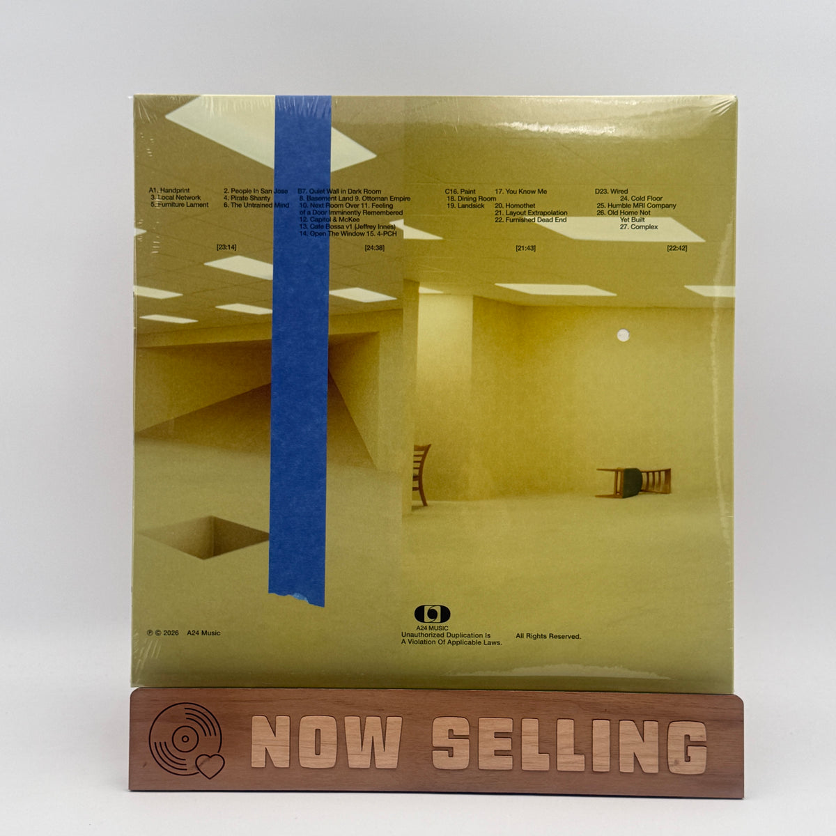 Backrooms Soundtrack Vinyl LP Tri-Fold SEALED
