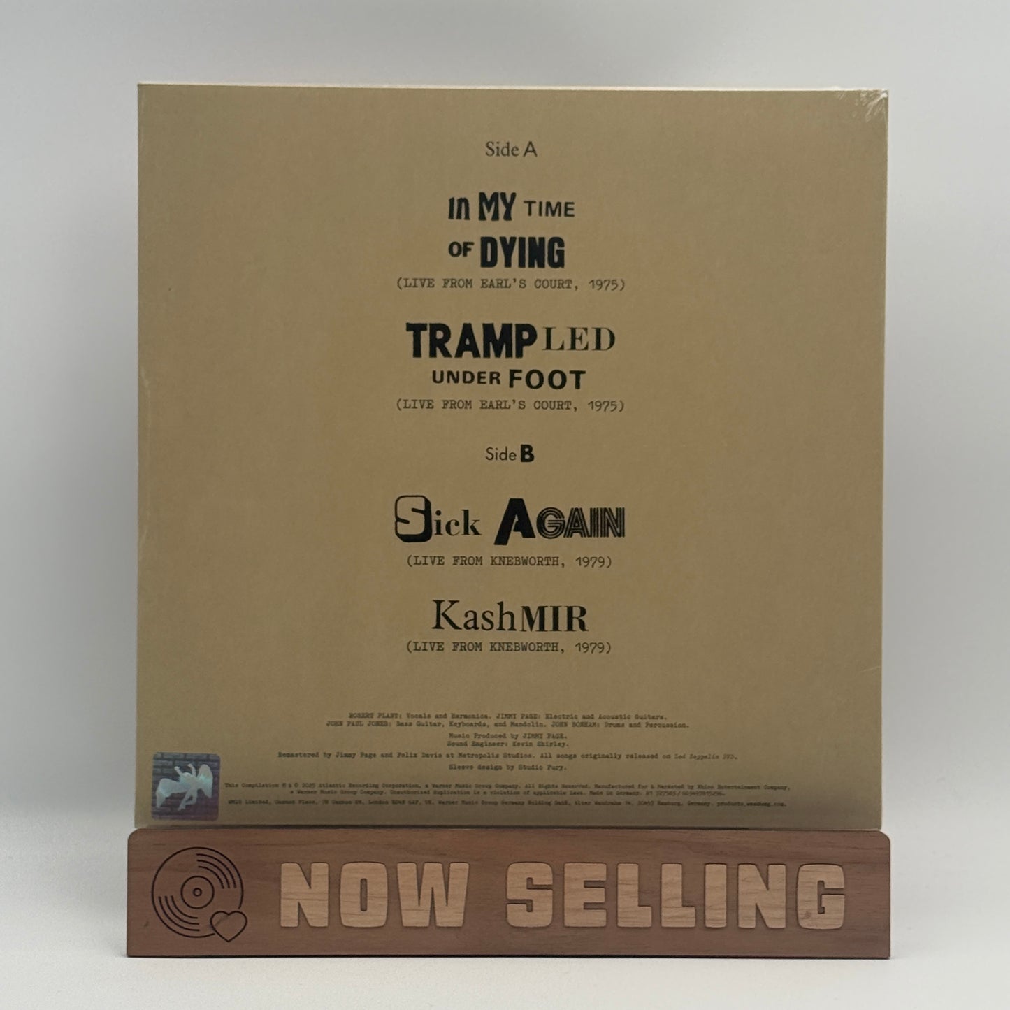 Led Zeppelin - Live EP Vinyl LP SEALED