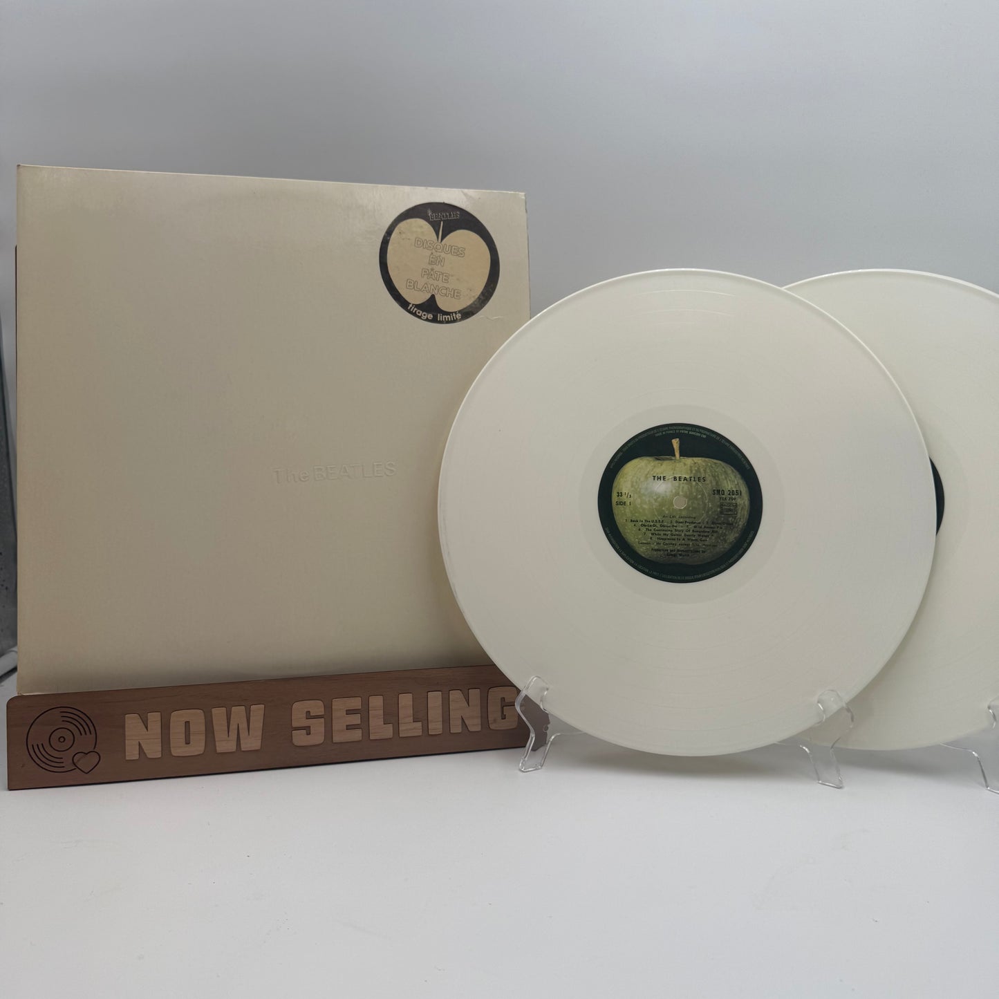 The Beatles - The Beatles Self Titled White Album Vinyl LP White 1978 France SMO 2051/52