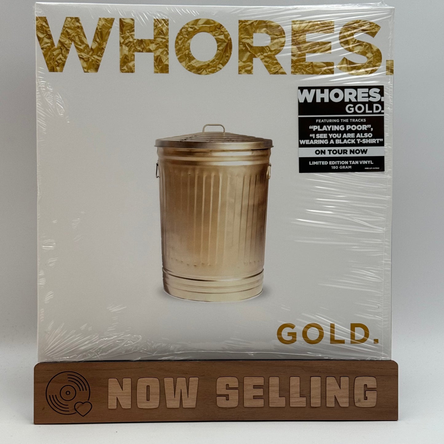 Whores. - Gold. Vinyl LP Reissue Tan SEALED