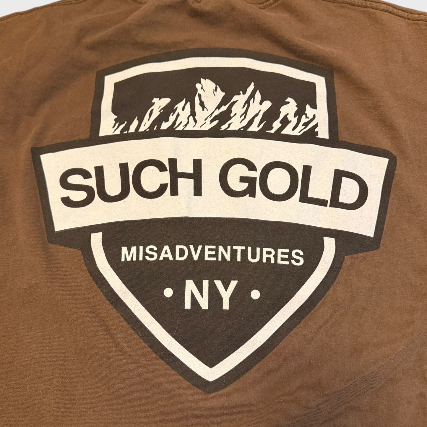 Such Gold Band Misadventures 2012 Brown T-Shirt Size XL