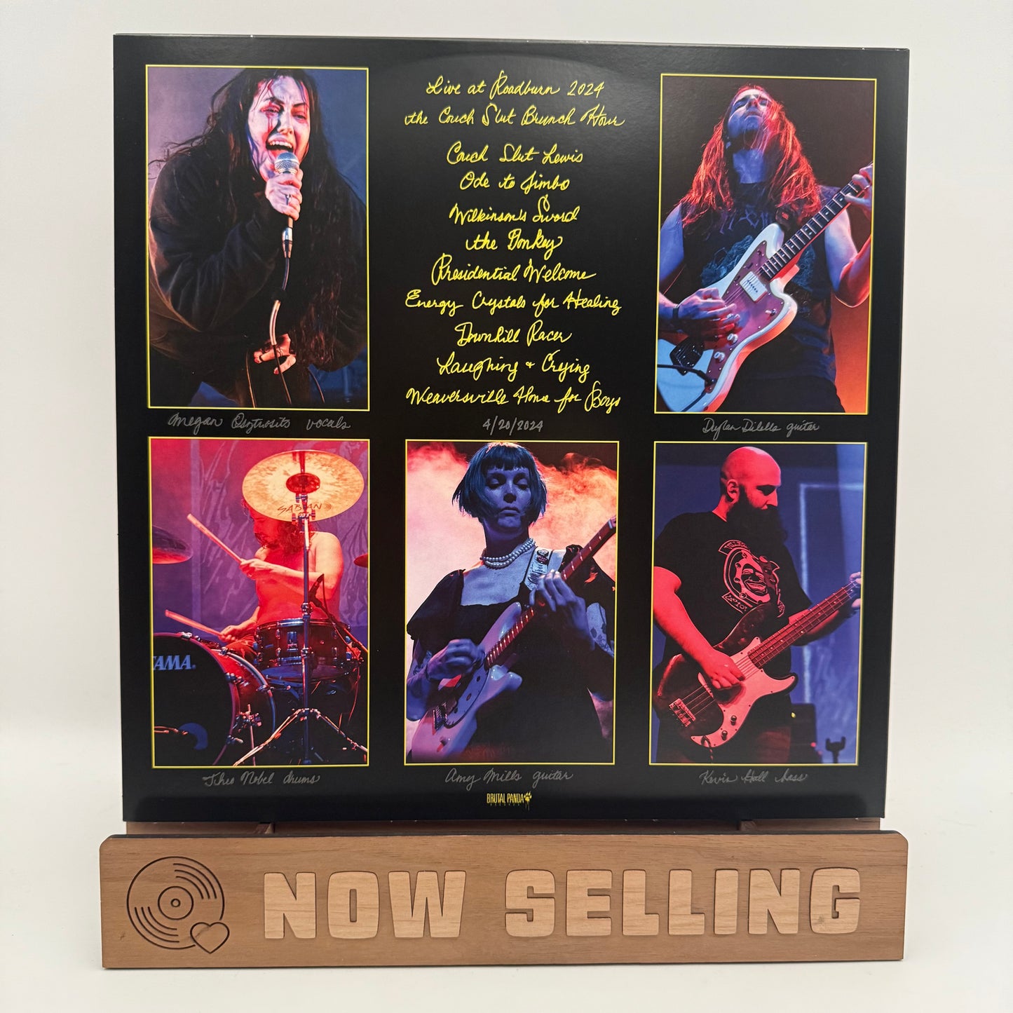 Couch Slut - Live at Roadburn 2024 Couch Slut Brunch Hour Vinyl LP Black Bio