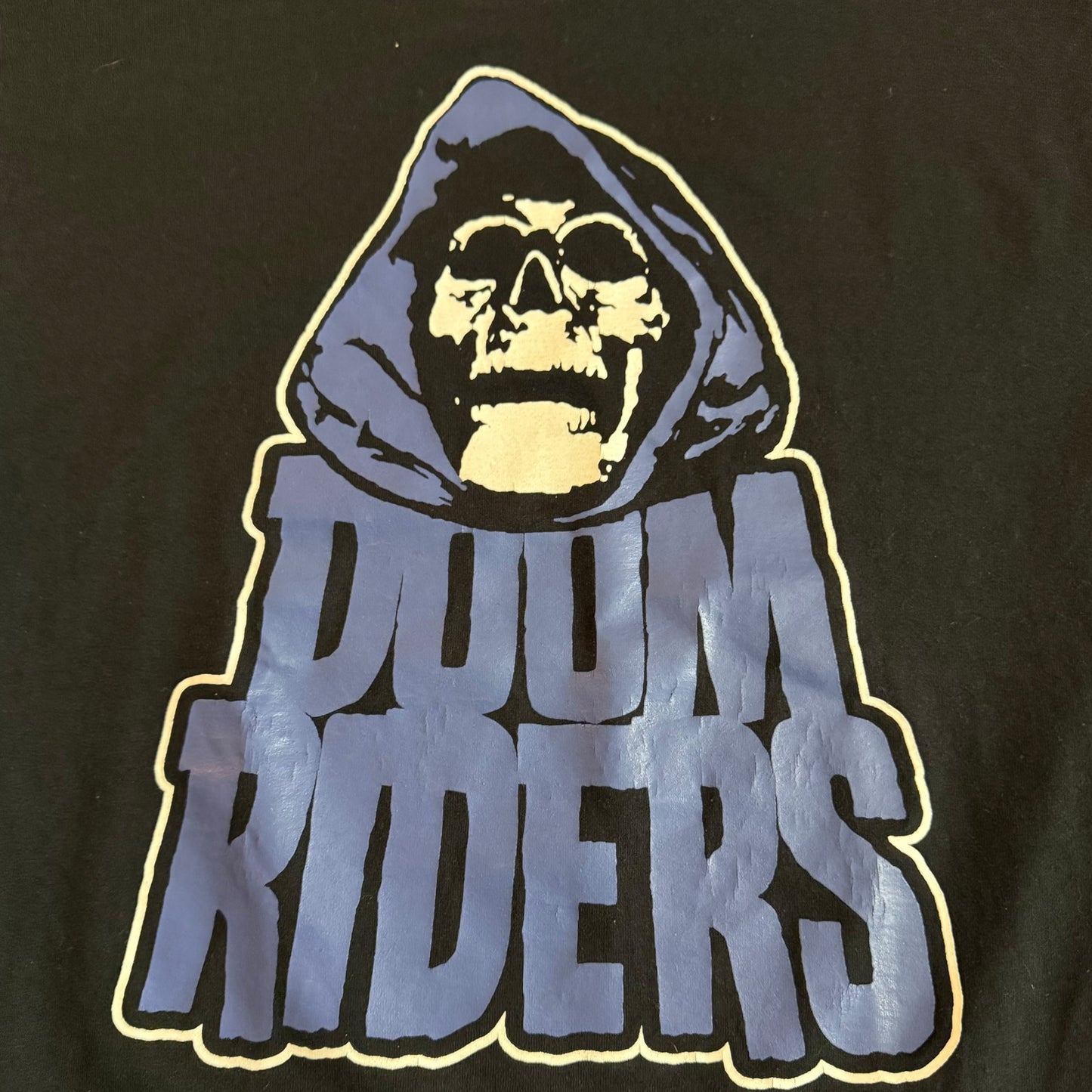 Doomriders Band Blue Reaper Vintage T-Shirt Size M Converge Jesuit Deafheaven Panic