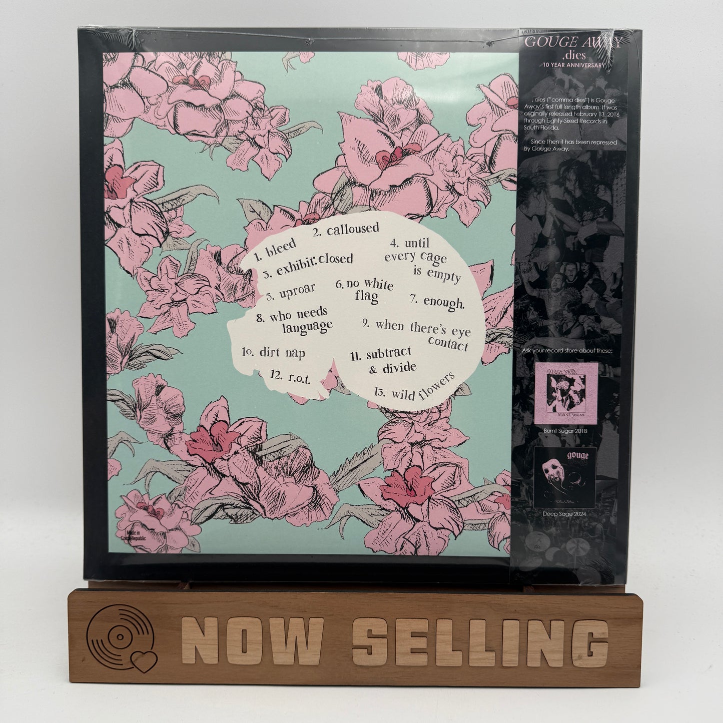 Gouge Away - , Dies Vinyl LP 10th Anniversary Reissue SEALED