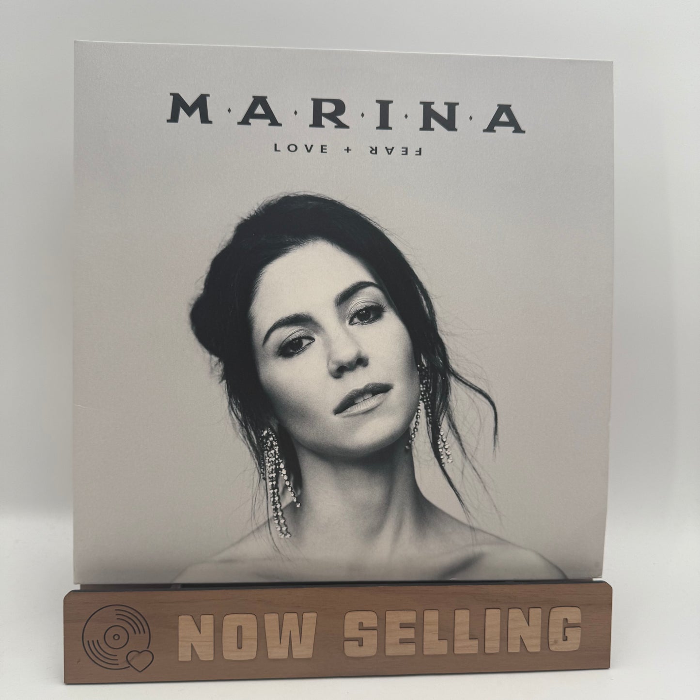 Marina - Love + Fear Vinyl LP Black / White Marina And The Diamonds