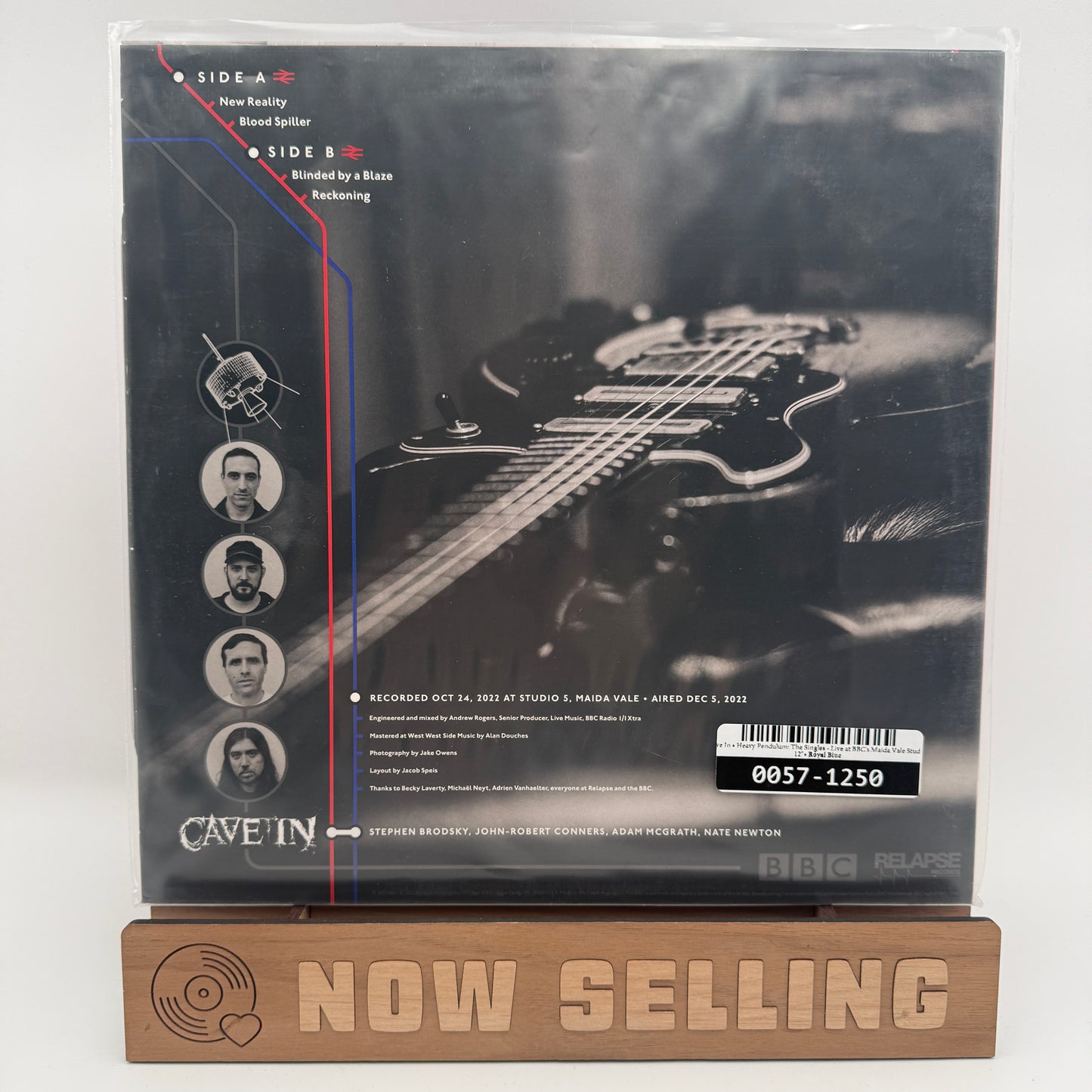 Cave In - Heavy Pendulum The Singles Live At BBC's Maida Vale Studios Vinyl LP Royal Blue