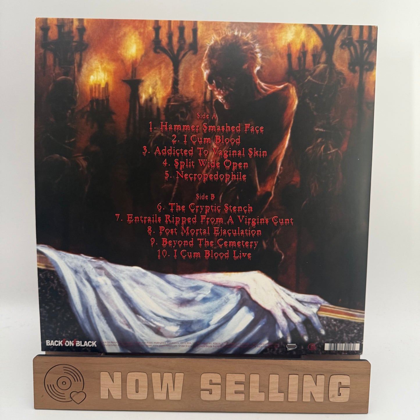 Cannibal Corpse - Tomb Of The Mutilated Vinyl LP White