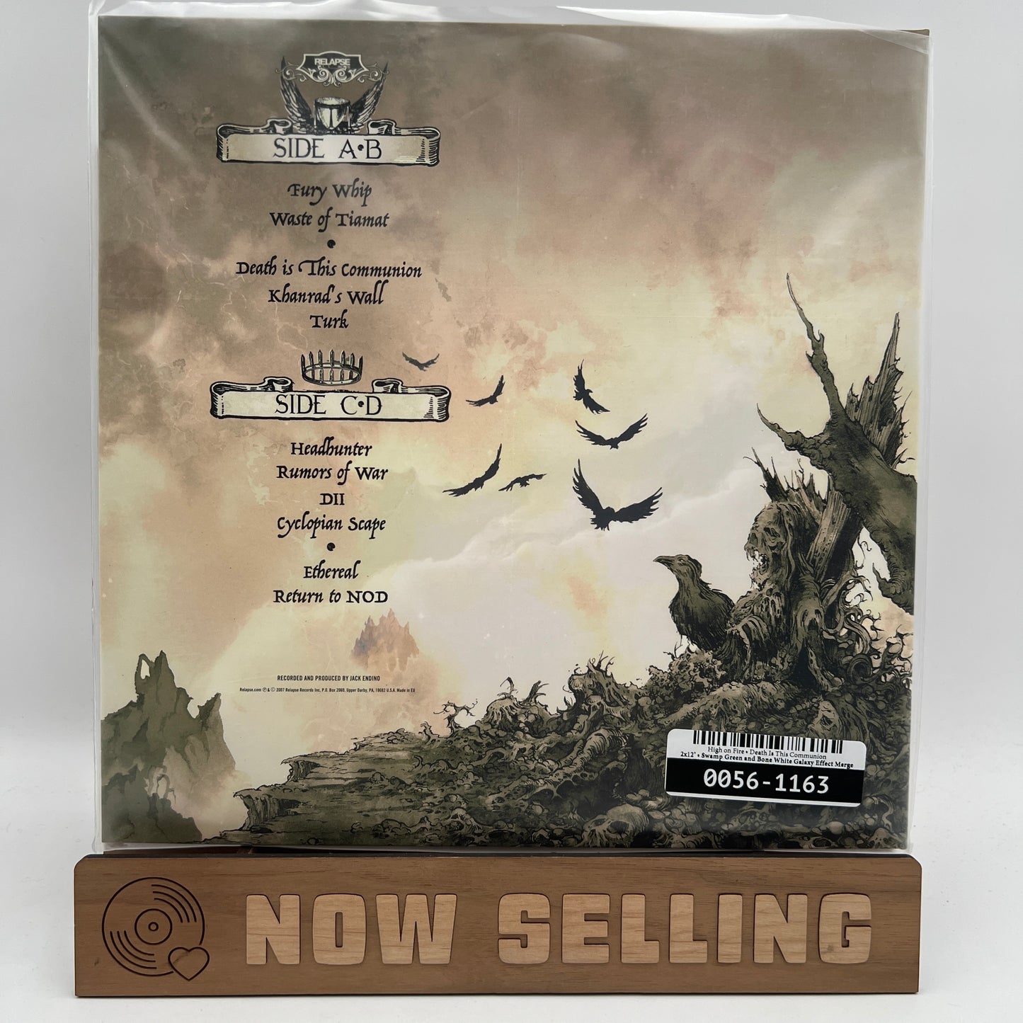 High On Fire - Death Is This Communion Vinyl LP Custom Galaxy Effect