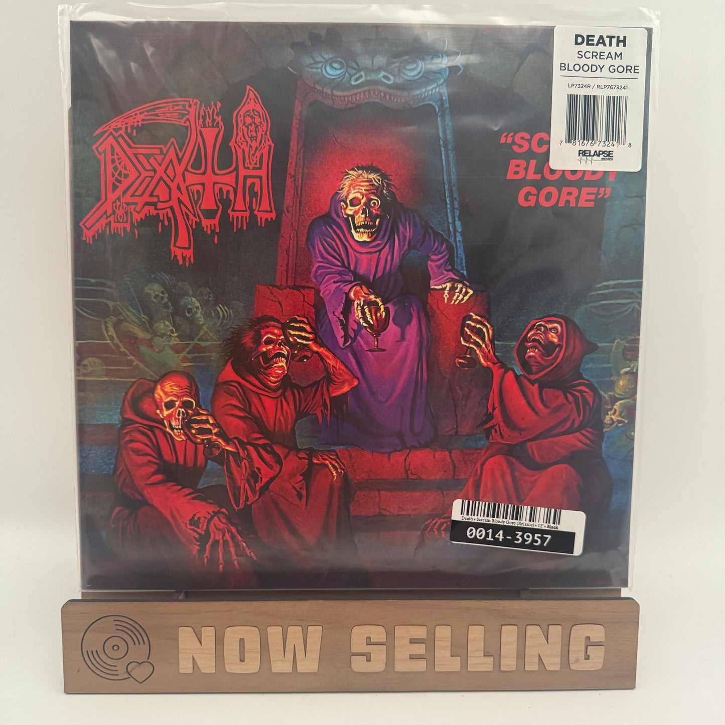 Death - Scream Bloody Gore Vinyl LP Reissue Repress