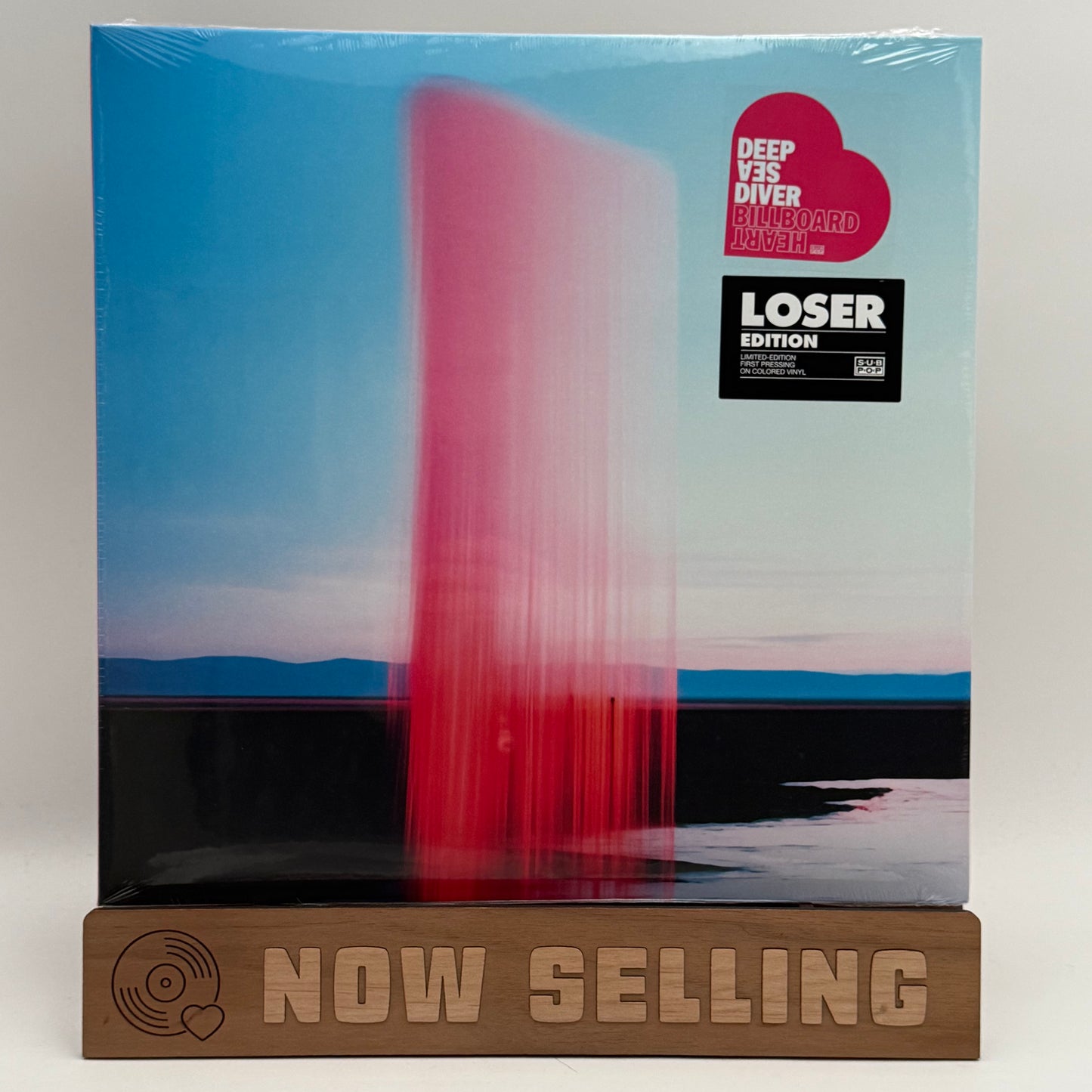 Deep Sea Diver - Billboard Heart Vinyl LP Pink Translucent Loser Edition SEALED