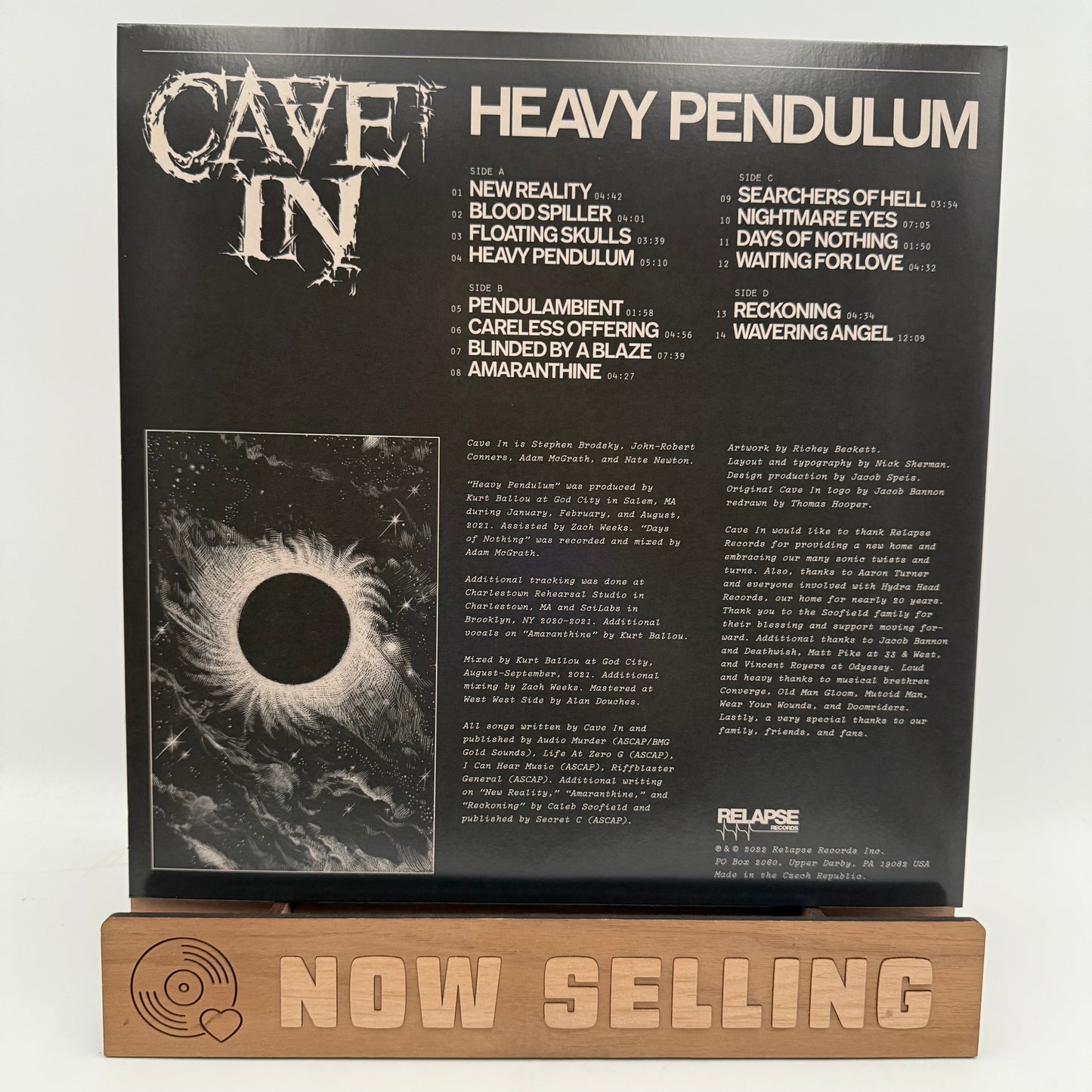 Cave In - Heavy Pendulum Vinyl LP Blood Red