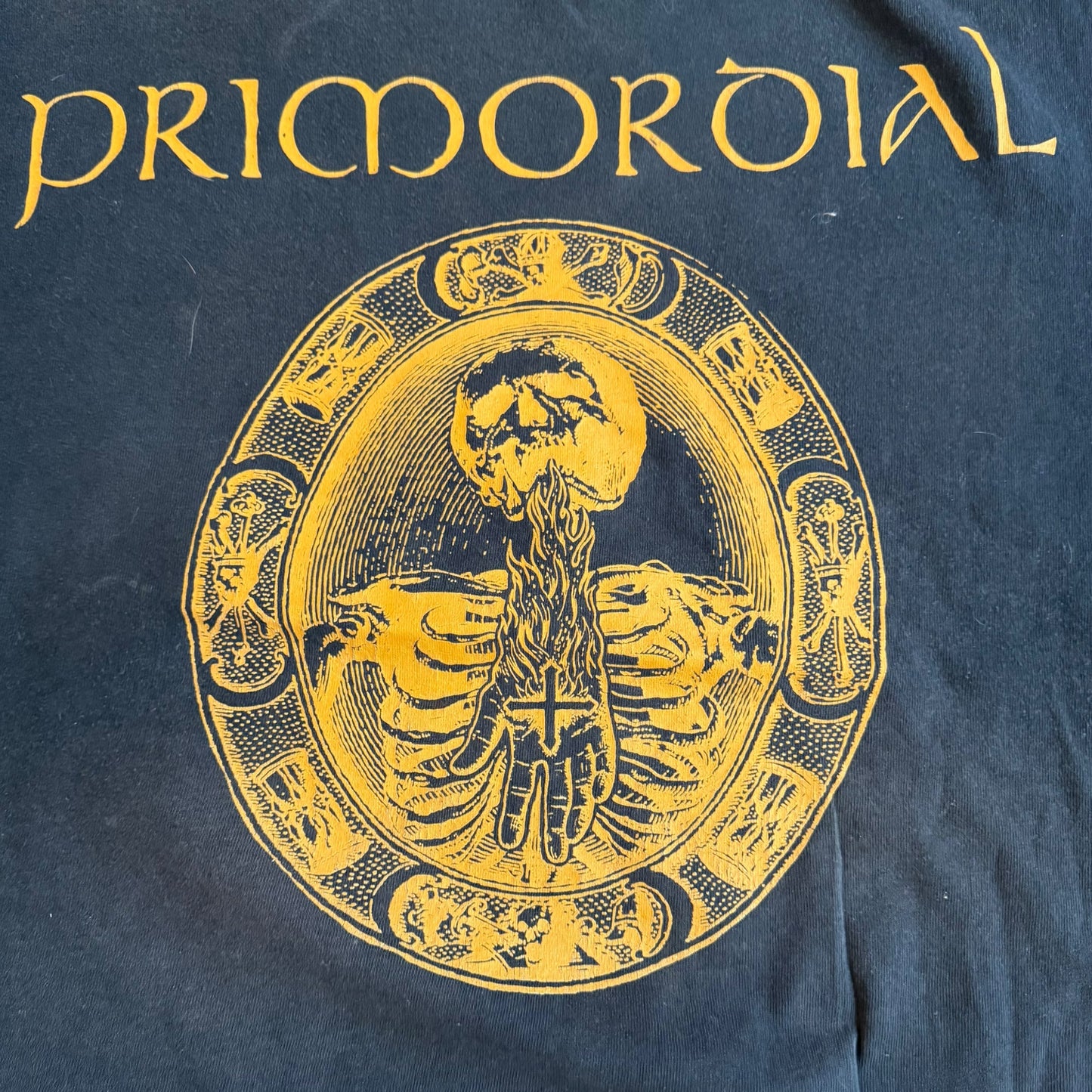 Primordial Band Redemption At The Puritan's Hand T-Shirt Size XXL