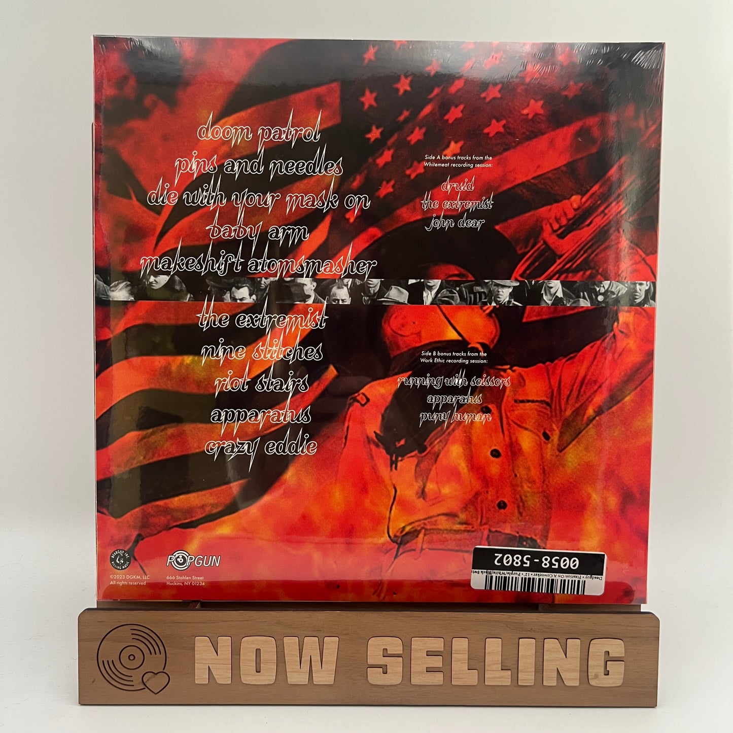 Deadguy - Fixation On A Coworker Vinyl LP Purple White & Black Swirl SEALED