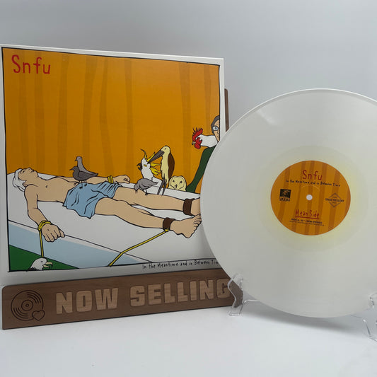 SNFU - In The Meantime And In Between Time Vinyl LP Original 1st Press White