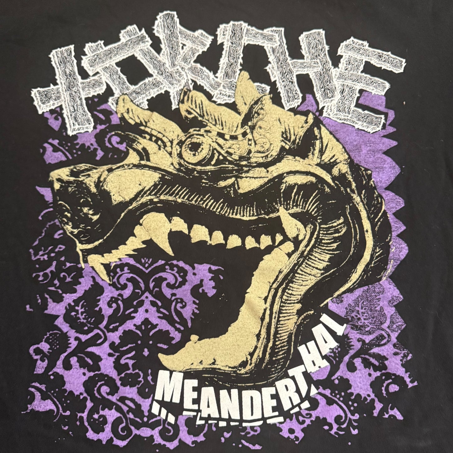 Torche Band Meanderthal T-Shirt Size L Floor