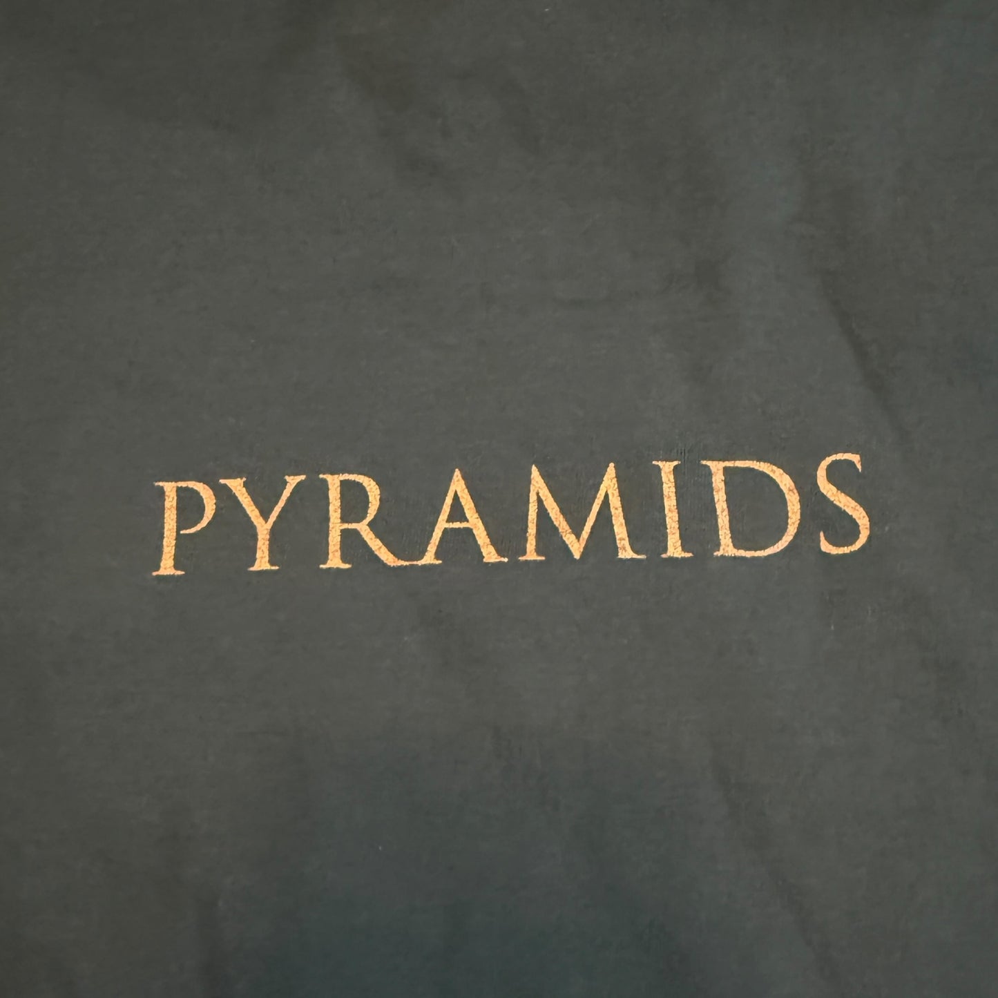 Pyramids Band Self Titled Blue Vintage T-Shirt Size M Split Cranium RX Bandits Mamiffer