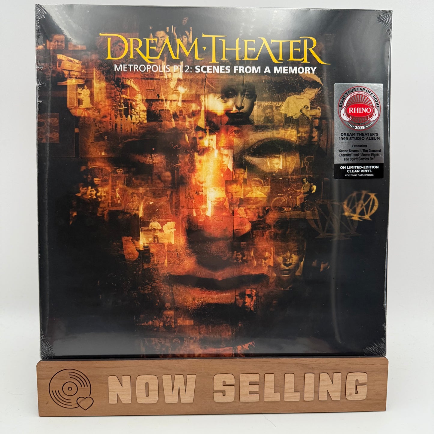 Dream Theater - Metropolis Pt. 2: Scenes From A Memory Vinyl LP Clear SEALED SYEOR