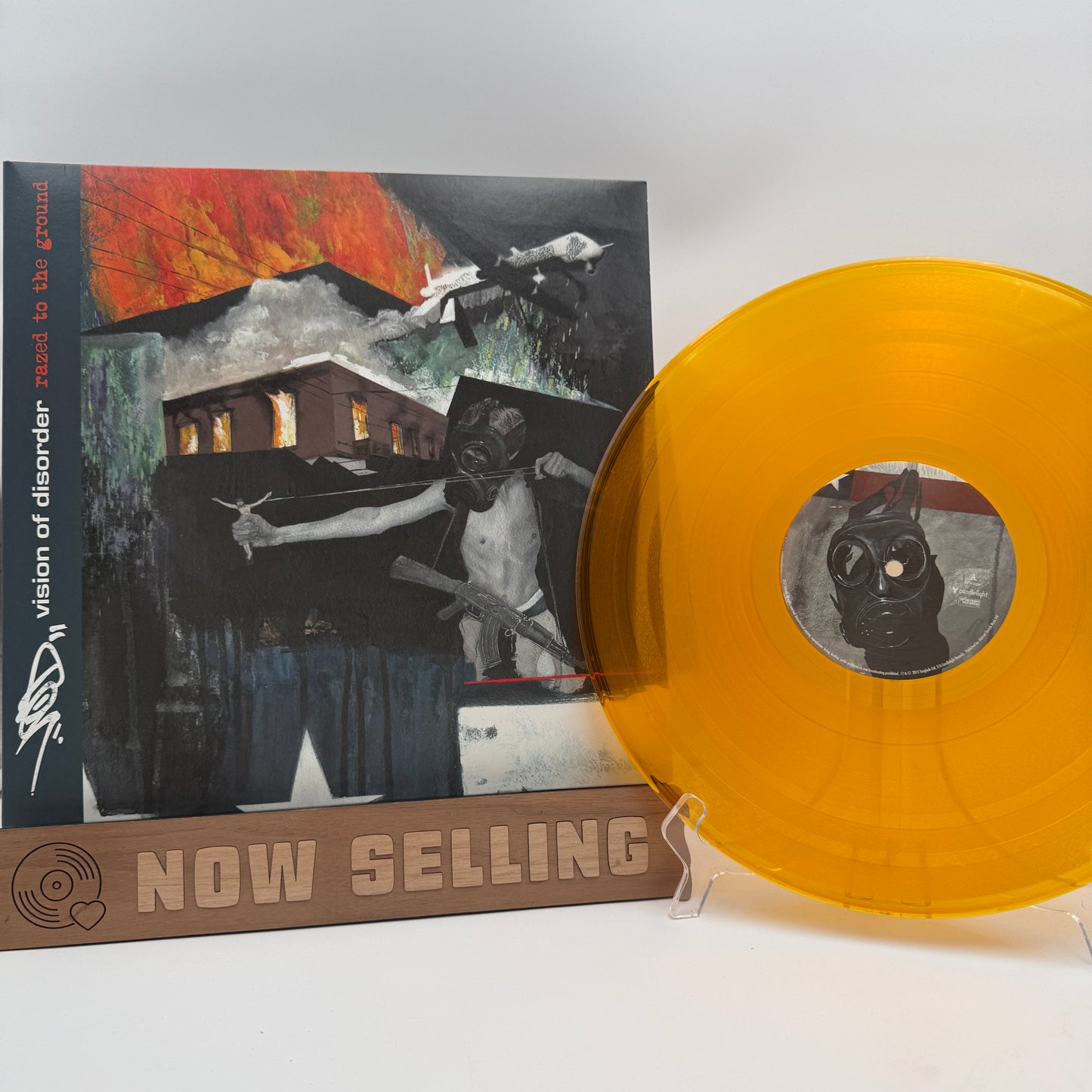Vision Of Disorder - Razed To The Ground Vinyl LP Clear Orange
