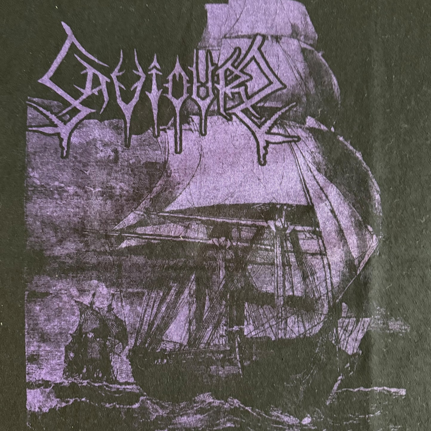 Saviours Band Warship Vintage T-Shirt Size M Stoner Doom