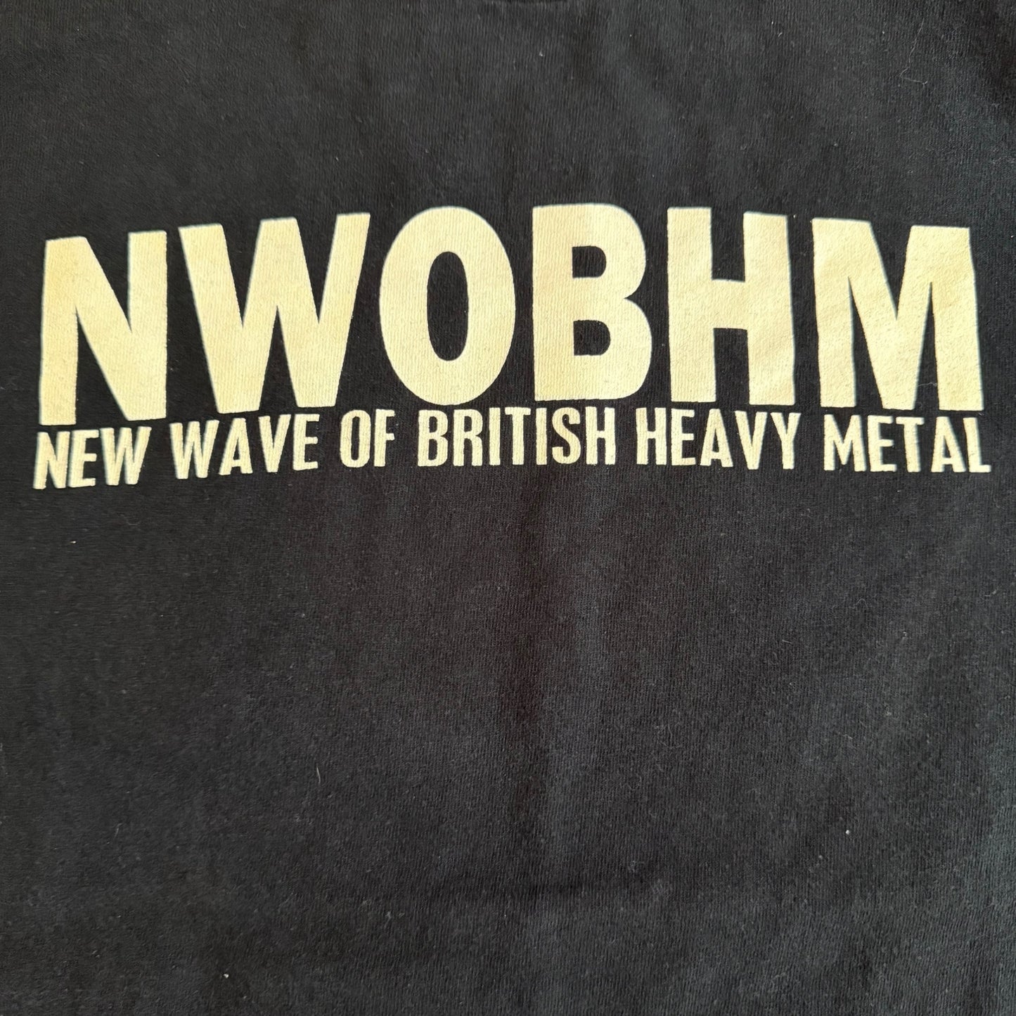 NWOBHM (The New Wave Of British Heavy Metal) Comp T-Shirt Size M Venom Witchfynde