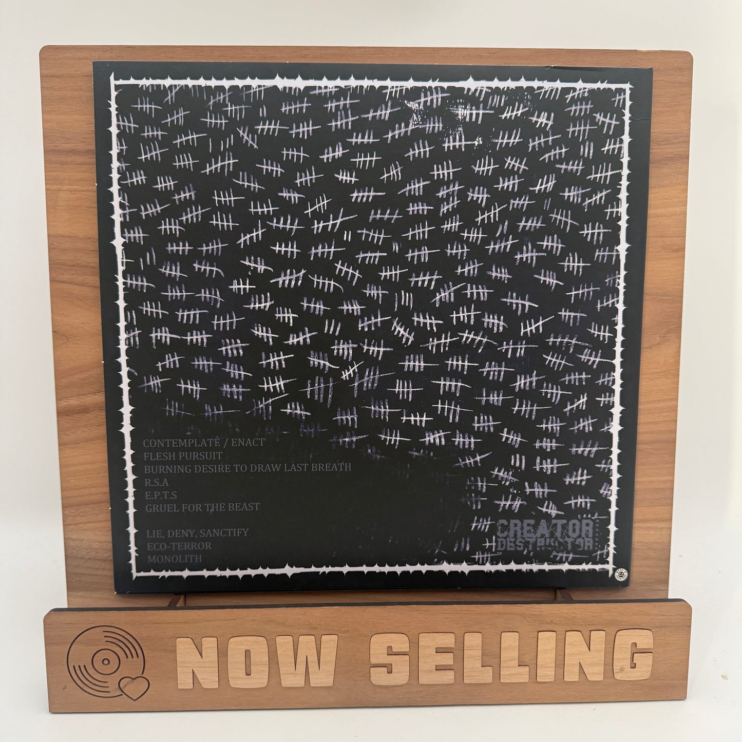 Gulch - Burning Desire To Draw Last Breath // Demolition Of Human Construct Vinyl 10" Clear Smoke