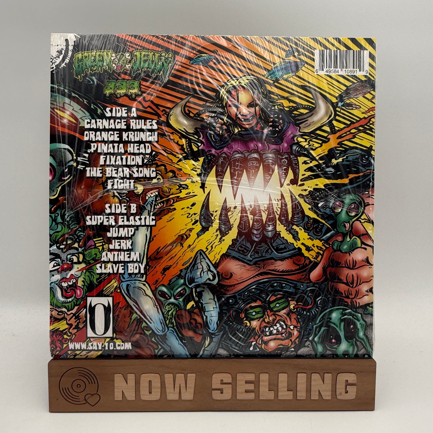 Green Jelly - 333 Vinyl LP Reissue Red w/ Black Splatter RSD 2021