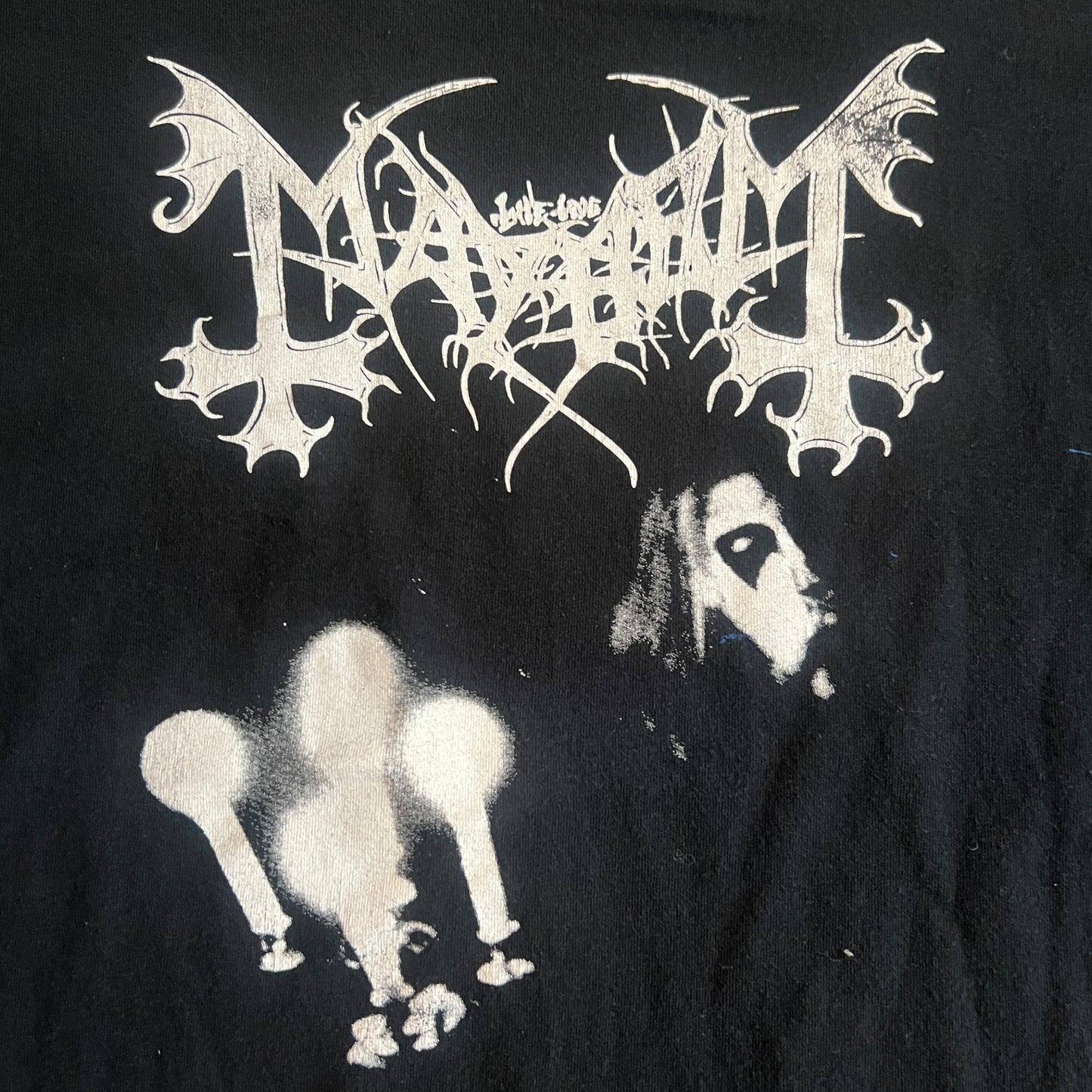 Mayhem Band Candelabra T-Shirt Size XL
