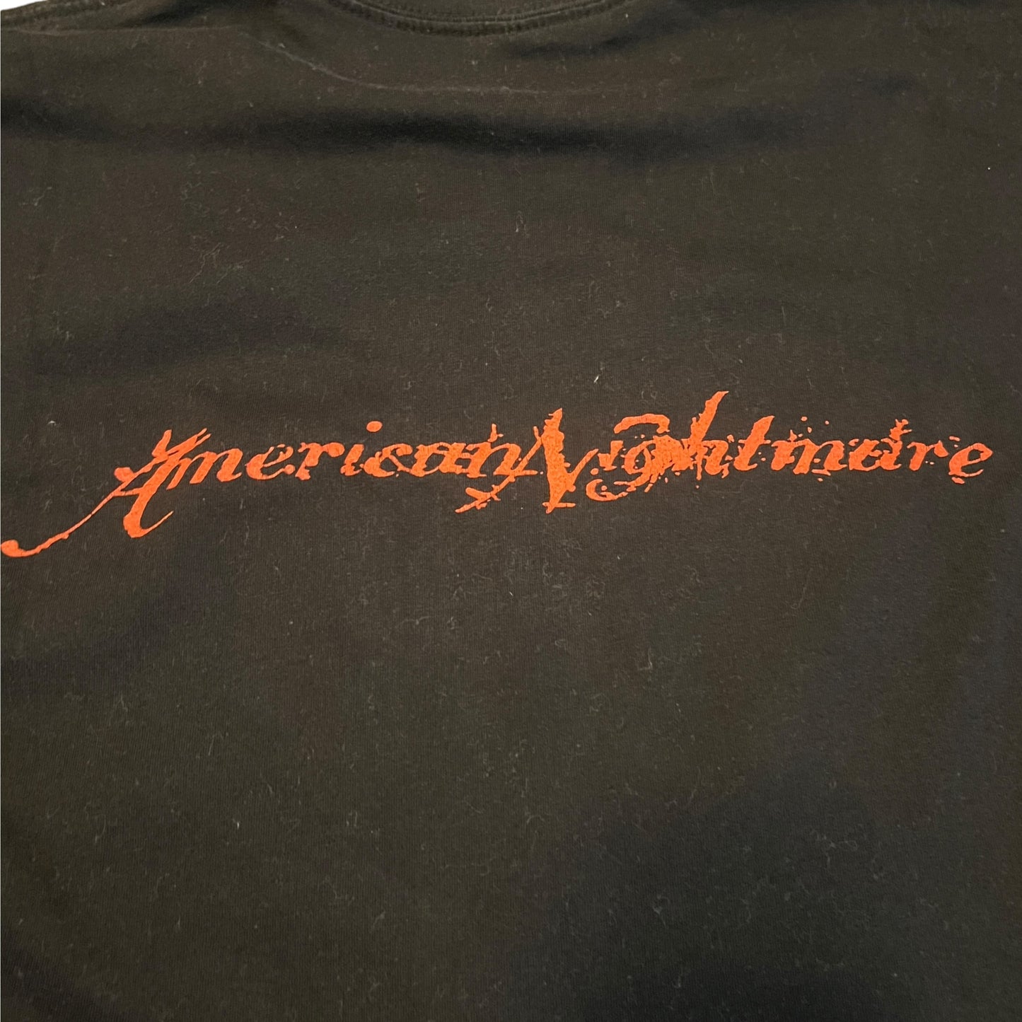 American Nightmare Band Boston 12/29/2011 T-Shirt Size L
