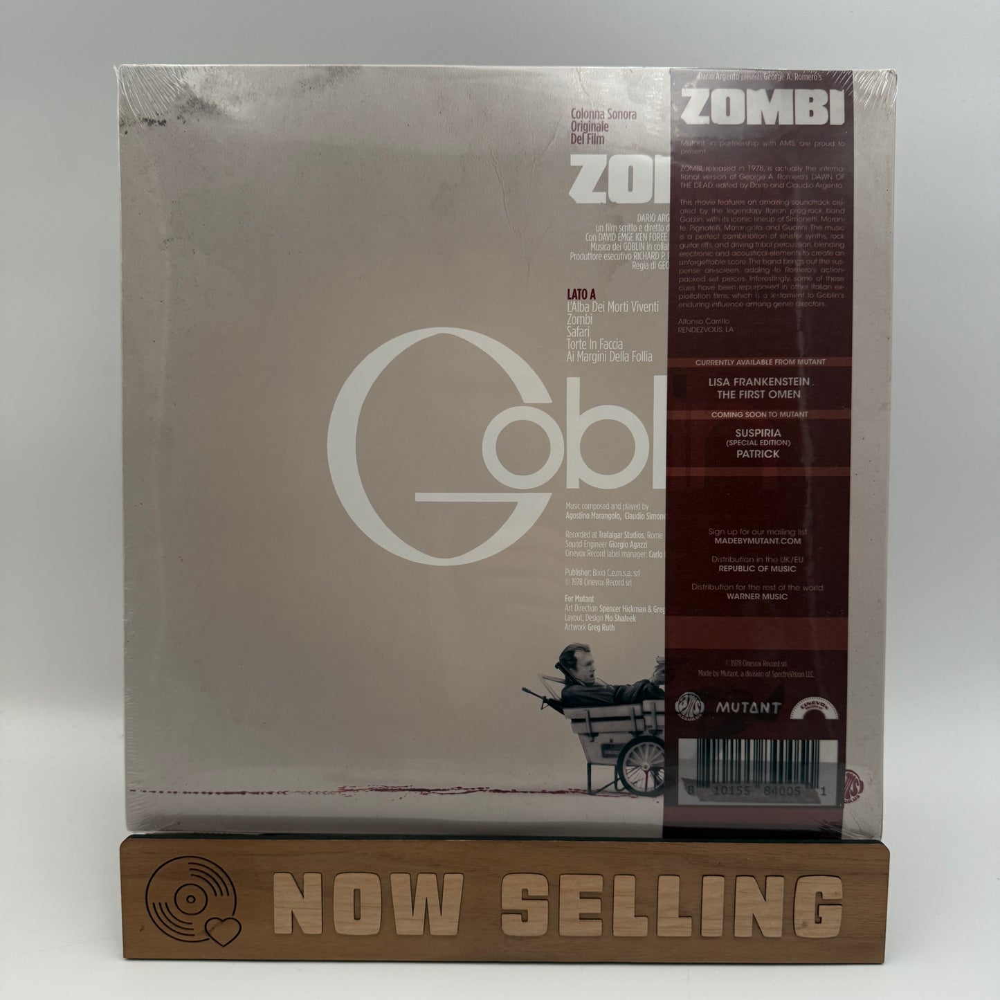 Goblin - Zombi - Dawn Of The Dead Soundtrack Vinyl LP Red Remastered SEALED