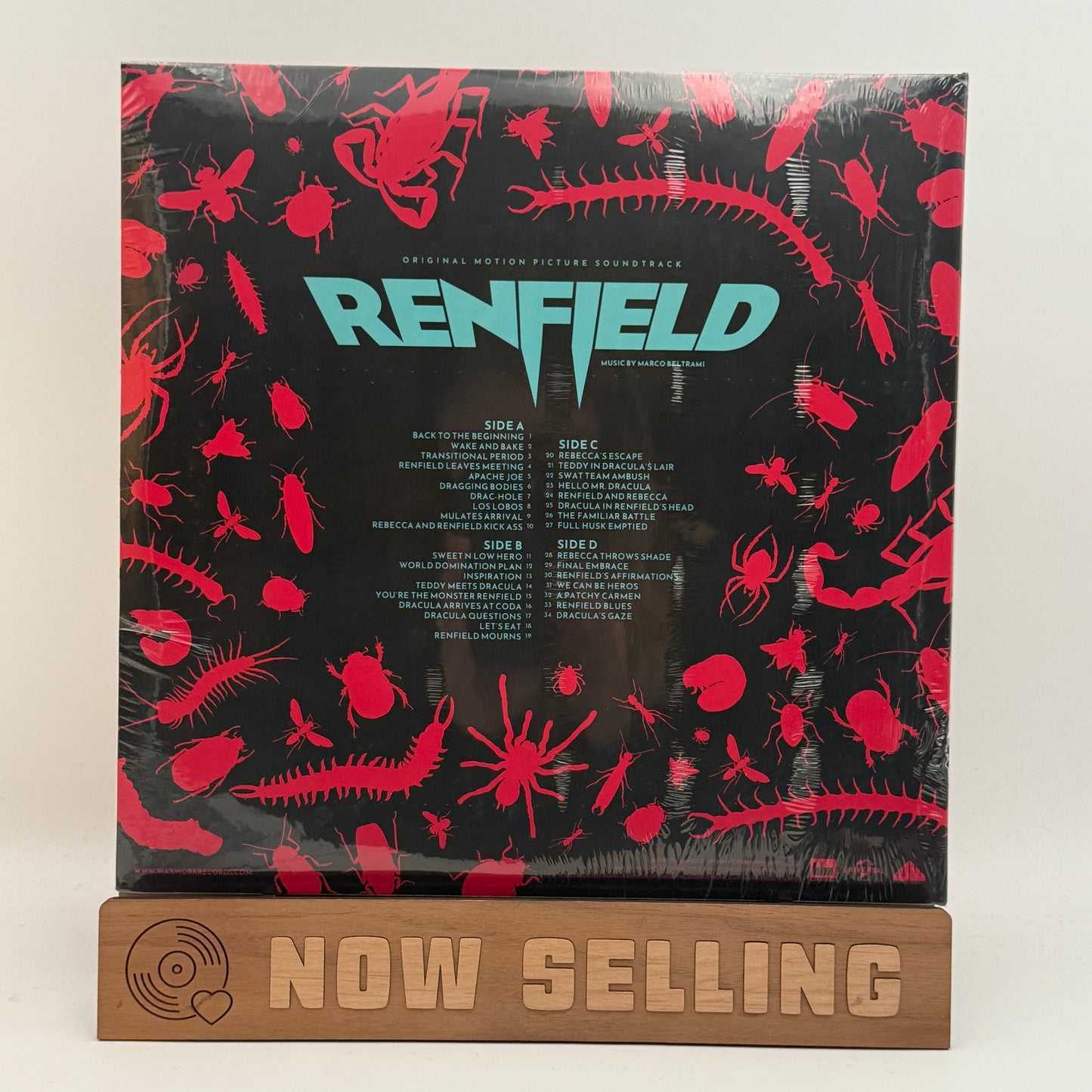 Renfield Soundtrack Vinyl LP Dracula Flesh & Blood SEALED Marco Beltrami Nicolas Cage
