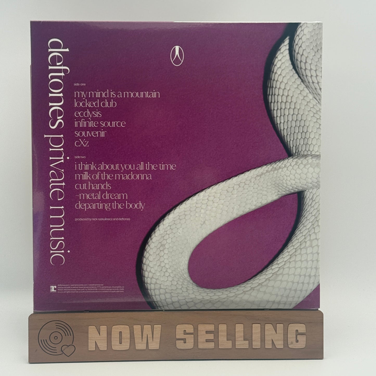 Deftones - Private Music Vinyl LP Indie Exclusive Fog Grey + Alt Cover SEALED