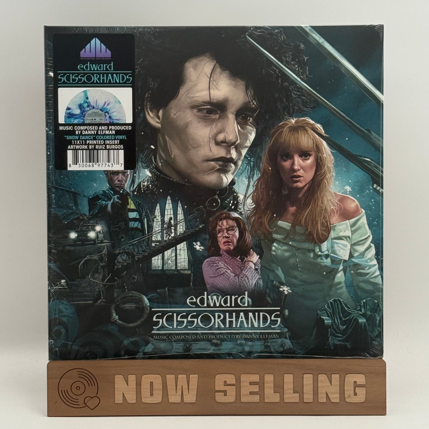 Edward Scissorhands Soundtrack Vinyl LP Snow Dance SEALED Danny Elfman