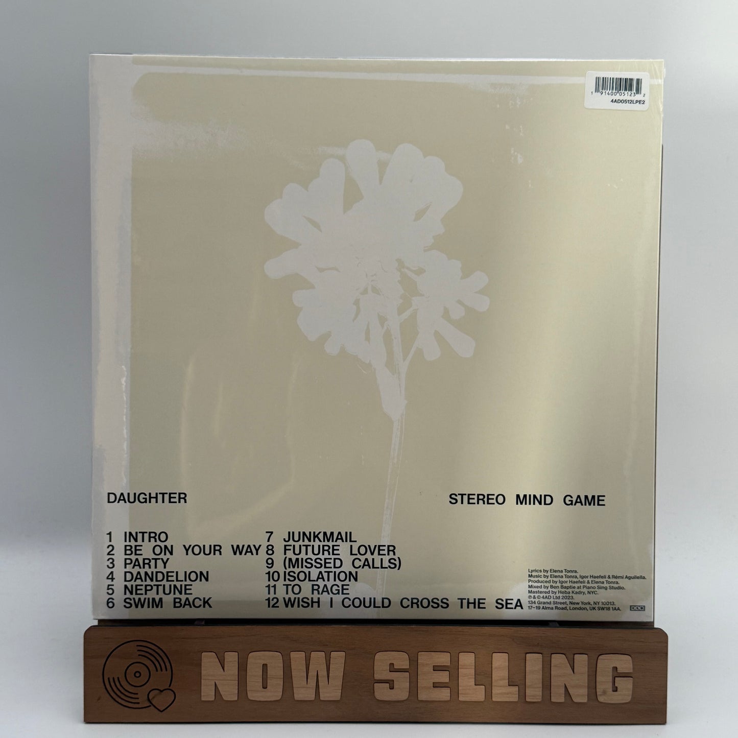 Daughter - Stereo Mind Game Vinyl LP Green SEALED