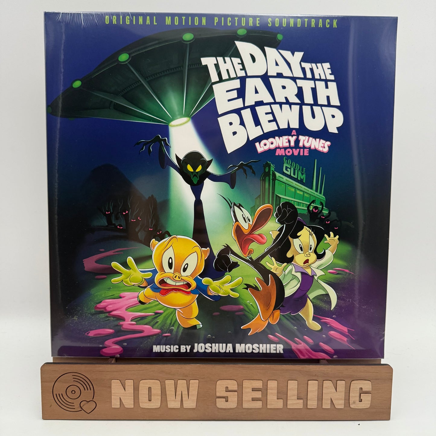 The Day the Earth Blew Up: A Looney Tunes Movie Soundtrack Vinyl LP Pink Splatter SEALED