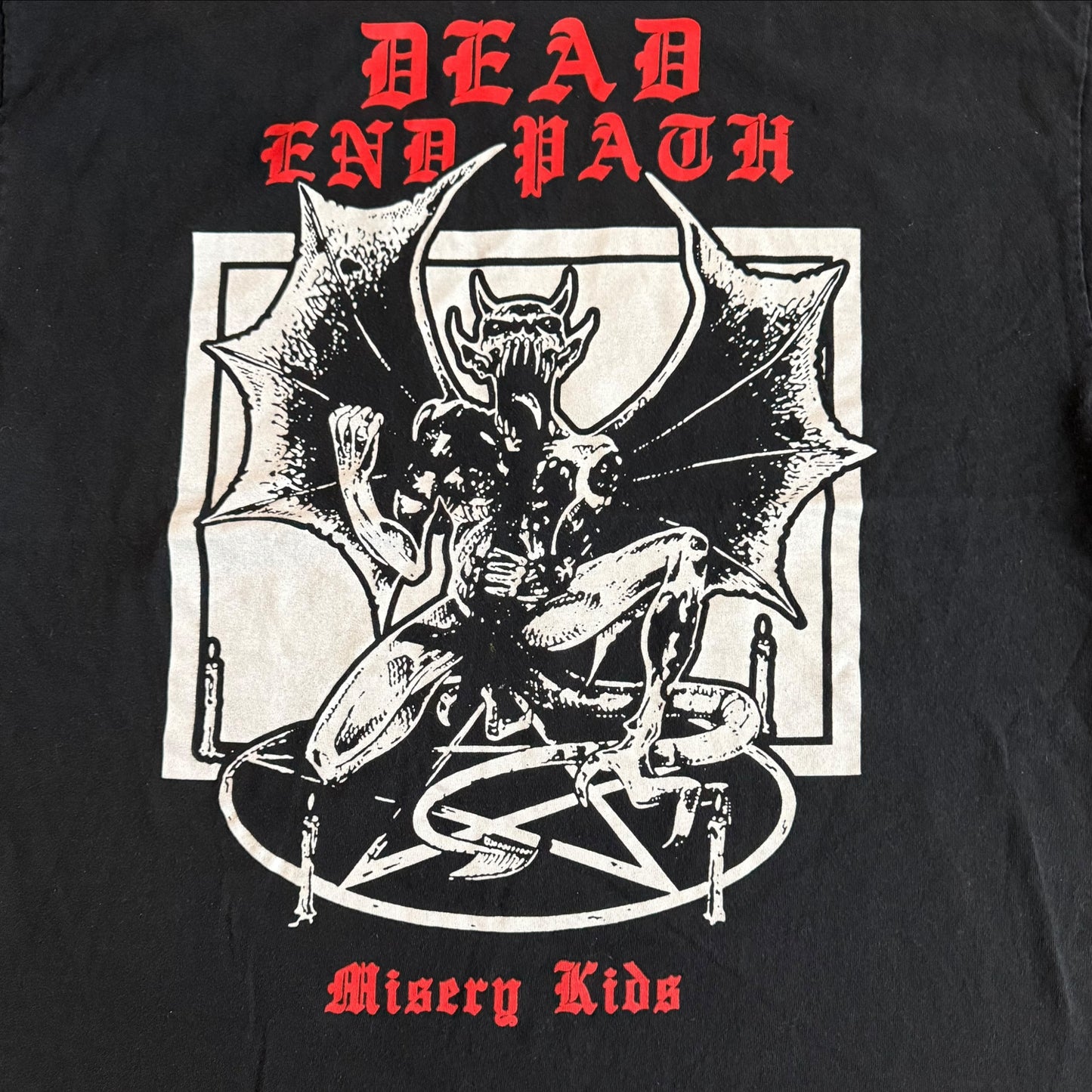 Dead End Path Band Misery Kids - Seance & Other Songs T-Shirt Size XL