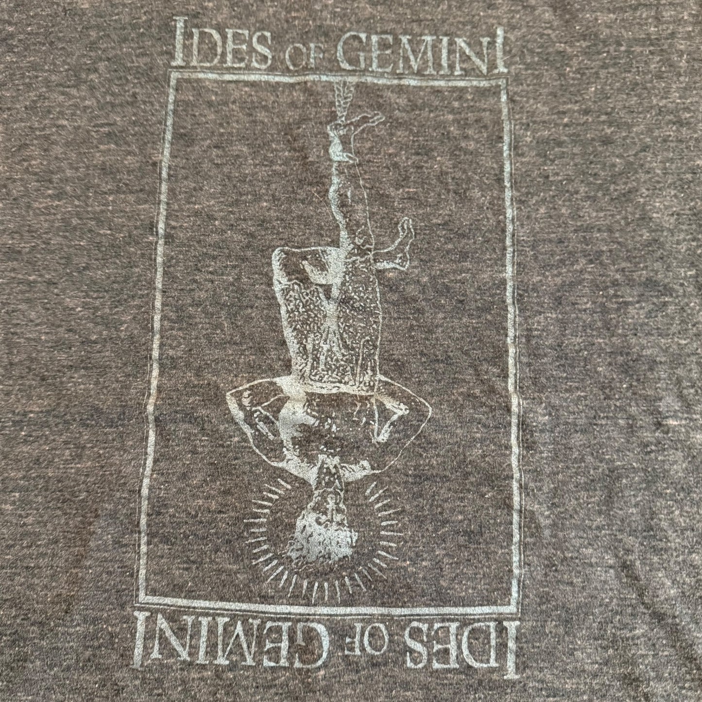 Ides Of Gemini Band Brown T-Shirt Size L