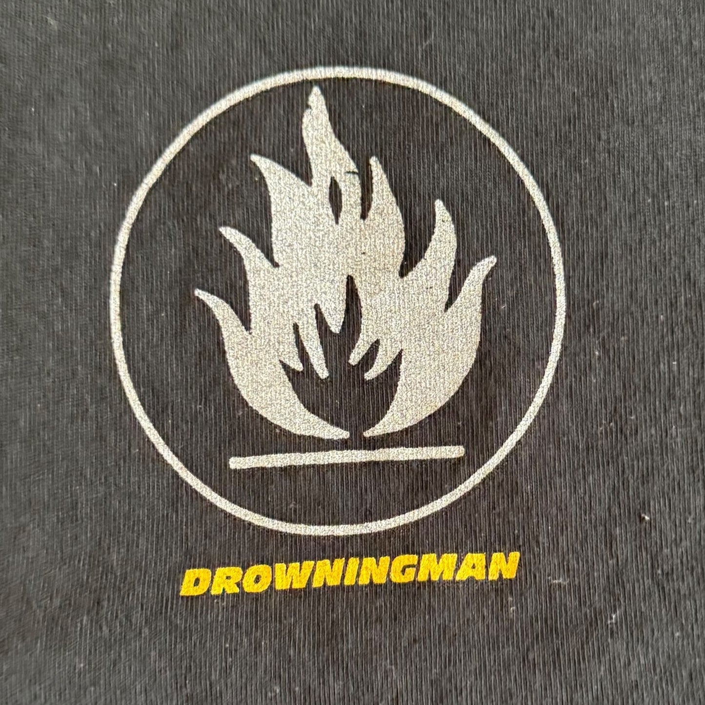 Drowningman Band Busy Signal At The Suicide Hotline 1998 Vintage T-Shirt Size L