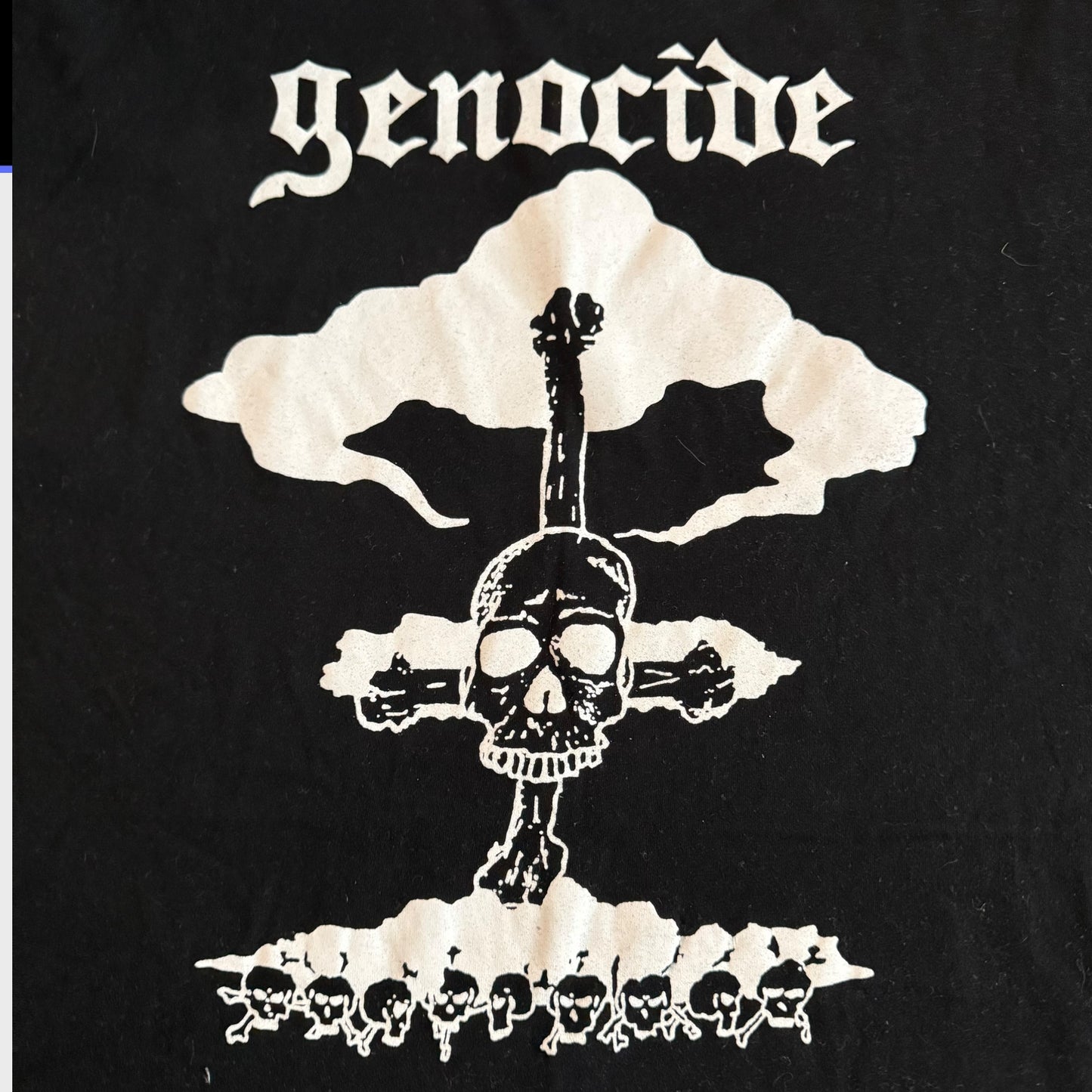 Genocide Band The Stench Of Burning Death T-Shirt Size XL Repulsion