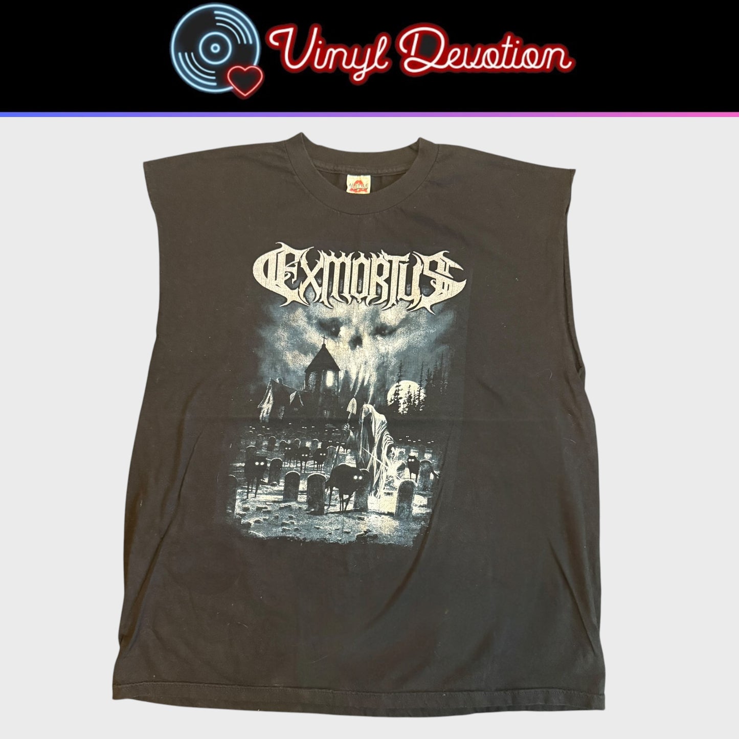 Exmortus Band In Hatred's Flame Sleeveless T-Shirt Size XL