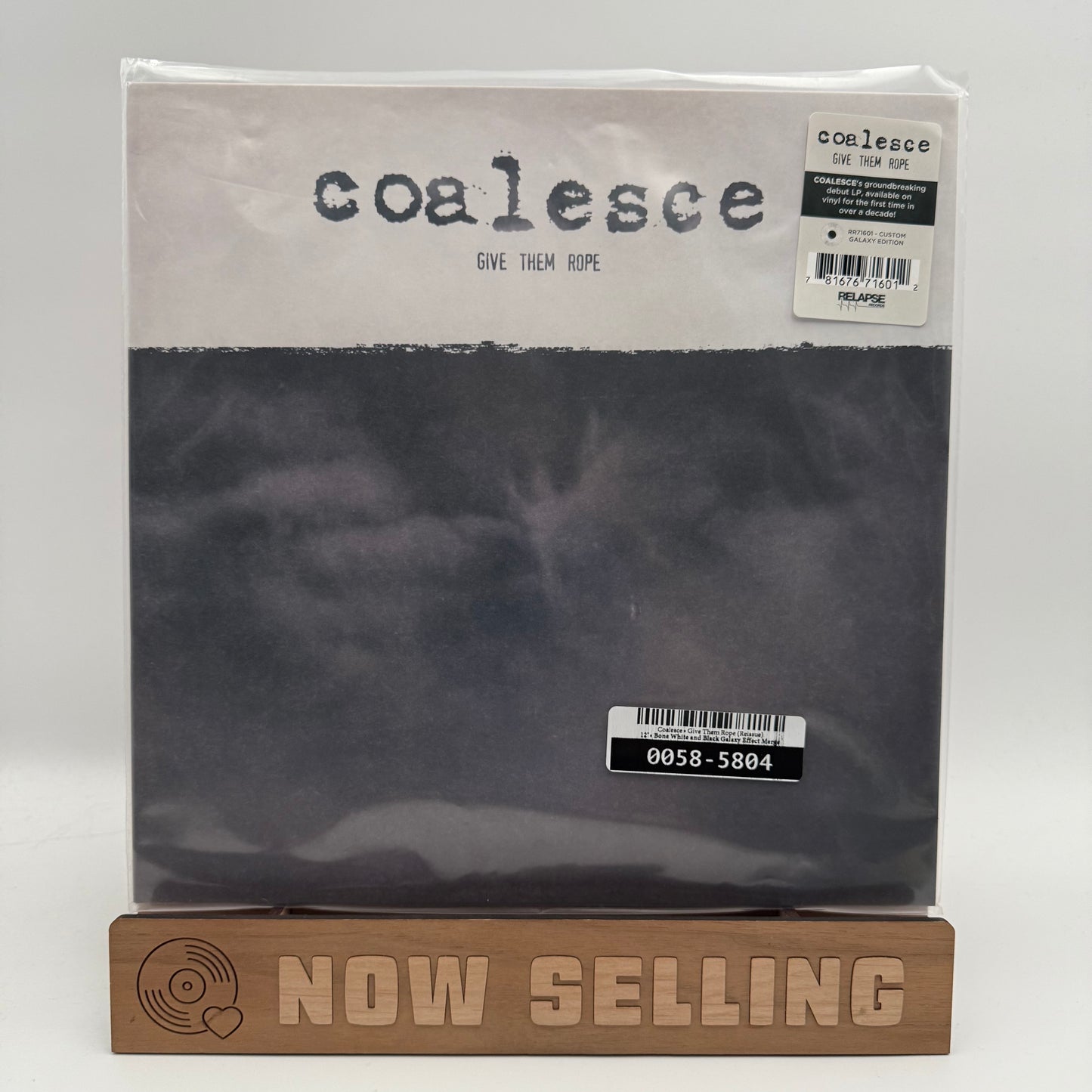 Coalesce - Give Them Rope Vinyl LP Bone White & Black Galaxy Reissue