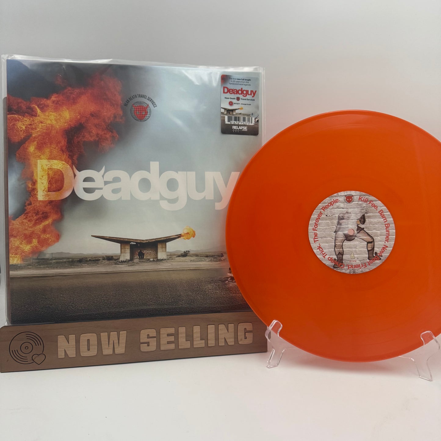 Deadguy - Near-Death Travel Services Vinyl LP Orange Krush