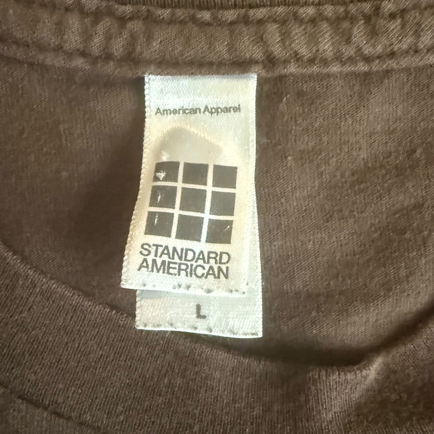 27 Band Let The Light In - Owl Brown Vintage T-Shirt Size L Cave In Zozobra Anodyne