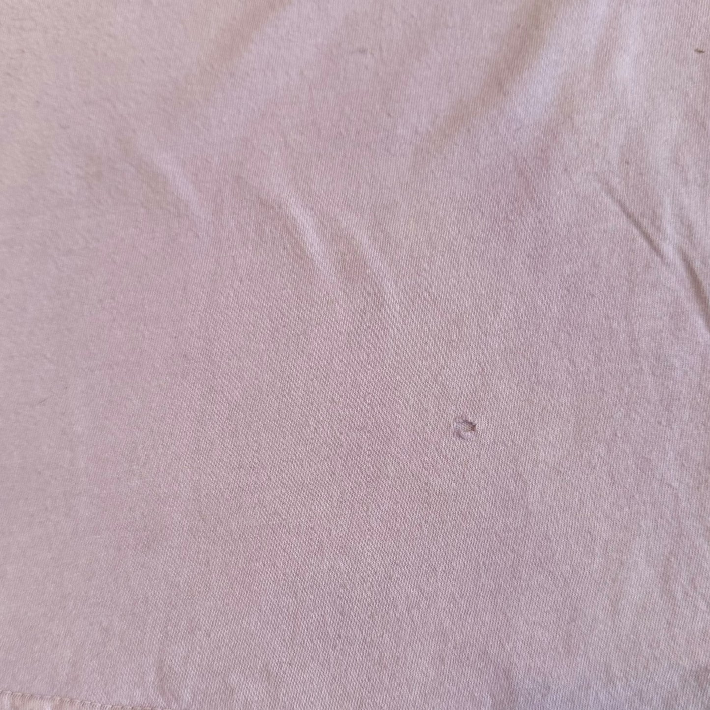 Our Place Of Worship Is Silence Band Dyed Purple T-Shirt Size L